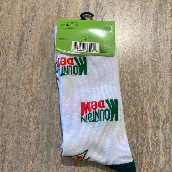 NEW Mt. Dew Socks - Picture 2 of 2